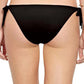 Back View Of Gottex Au Naturel Side Tie Bikini Bottom | Gottex Au Naturel Black