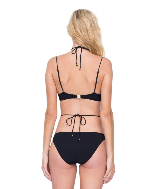 Back View Of Gottex Desire Strappy Underwire Bikini Top And Bikini Bottom Set | Gottex Desire