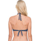 Back View Of Gottex Serenade Tie Front Halter Underwire Bikini Top | Gottex Serenade