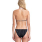 Back View Of Gottex Collection Palla Triangle Bikini Top And Bottom Set | Gottex Palla Black And White