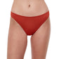 Front View Of Gottex Classics Elle Mid Rise Classic Bikini Bottom | Gottex Elle Amber