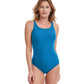 Front View Of Gottex Essentials Day Dream Mastectomy High Neck One Piece Swimsuit | Gottex Day Dream Sea Breeze