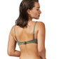Back View Of Luma Bralette Bikini Top | LUMA IVY BLACK