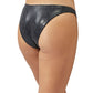 Back View Of Luma High Leg Sexy Bikini Bottom | LUMA IVY BLACK