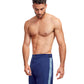 Side View View Of Gottex Men 7-Inch Swim Trunks | GOTTEX MEN NAVY AND LIGHT BLUE ACCENT