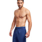 Side View View Of Gottex Men 9-Inch Swim Trunks | GOTTEX MEN NAVY AND PETROL ACCENT