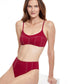 alternate front 1 View Of Gottex Essentials Splendid Bralette Bikini Top | Gottex Splendid Raspberry