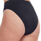 Back View Of Gottex Essentials Splendid Classic High Rise Bikini Bottom | Gottex Splendid Black