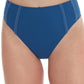 Front View Of Gottex Essentials Splendid Classic High Rise Bikini Bottom | Gottex Splendid Denim