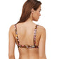 Back View Of Luma Resort Flower Over The Shoulder Bikini Top | LUMA RESORT FLORAS