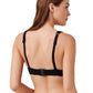 Back View Of Luma Sensual Simplicity Square Neck Bralette Bikini Top | LUMA SENSUAL SIMPLICITY BLACK