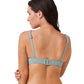 Back View Of Luma Sensual Simplicity Square Neck Bralette Bikini Top | LUMA SENSUAL SIMPLICITY DUSK GREEN