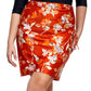 Front View Of Gottex Modest Surplice Tie-Up Skirt | GOTTEX MODEST AMORE SPICE