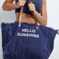 Alternate Front View Of Gottex Hello Sunshine Canvas Bag | GOTTEX HELLO SUNSHINE