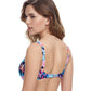 Back View Of Profile By Gottex Bohemian Gypsy D-Cup Underwire Push Up Bikini Top | PROFILE BOHEMIAN GYPSY BLUE