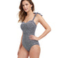 Side View Of Profile By Gottex Colette D-Cup Underwire One Piece Swimsuit | PROFILE COLETTE