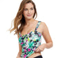 Side View Of Profile By Gottex Beautiful Day Twist Front Tankini Top | PROFILE BEAUTIFUL DAY