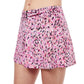 Side View Of Profile By Gottex Pretty Wild Cover Up Skirt | PROFILE PRETTY WILD PINK