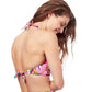 Back View Of Profile By Gottex Tropikaia C-Cup Surplice Halter Bikini Top Size | PROFILE TROPIKAIA