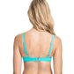 Back View Of Profile By Gottex Tutti Frutti C-Cup Tie Front Push Up Underwire Bikini Top | PROFILE TUTTI FRUTTI LIGHT JADE