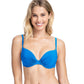 Front View Of Profile By Gottex Tutti Frutti D-Cup Push Up Underwire Bikini Top | PROFILE TUTTI FRUTTI BLUE