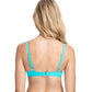 Back View Of Profile By Gottex Tutti Frutti D-Cup Tie Front Push Up Underwire Bikini Top | PROFILE TUTTI FRUTTI LIGHT JADE