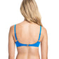 Back View Of Profile By Gottex Tutti Frutti F-Cup Push Up Underwire Bikini Top | PROFILE TUTTI FRUTTI BLUE