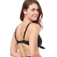 Back View Of Profile By Gottex Tutti Frutti Tie Front Bikini Top | PROFILE TUTTI FRUTTI BLACK