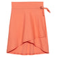 Front View Of Gottex Kids Solid Midi Skirt Cover Up With Built In Pant | GOTTEX KIDS CORAL