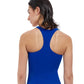 Back View Of Free Sport Ultimate Wave D-Cup Y-Back Tankini Top | FREE SPORT ULTIMATE WAVE ROYAL