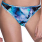 Front View Of Free Sport Moonstone Low Rise Hipster Swim Bottom | FREE SPORT MOONSTONE BLUE