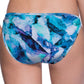 Back View Of Free Sport Moonstone Low Rise Hipster Swim Bottom | FREE SPORT MOONSTONE BLUE