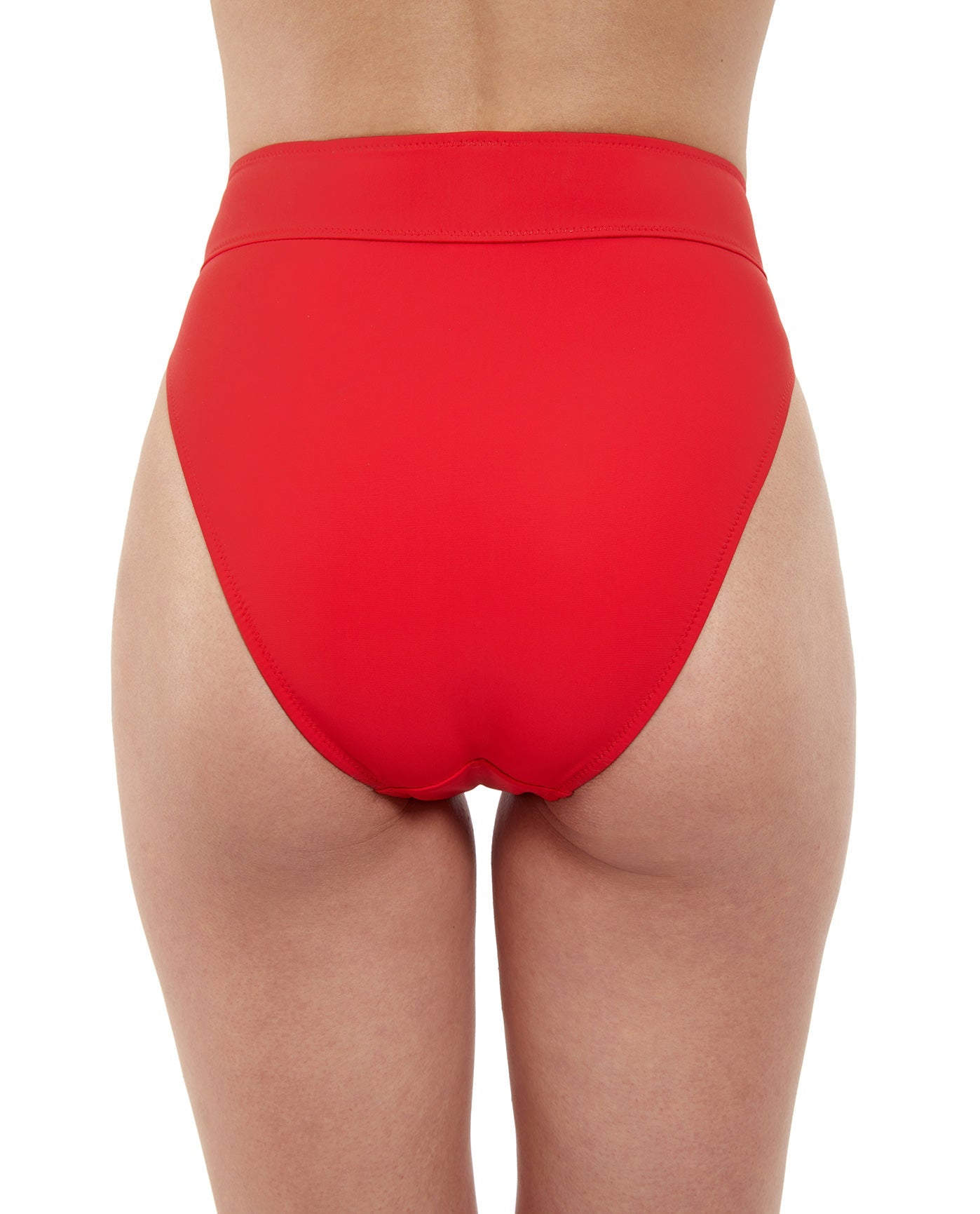 Back View Of Free Sport Ultimate Wave Full Coverage Bikini Bottom | FREE SPORT ULTIMATE WAVE RED