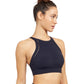 Side View View Of Free Sport Champion High Neck Y-Back Bikini Top | FREE SPORT CHAMPION BLACK