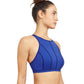 Side View View Of Free Sport Fast Track High Neck V-Back Bikini Top | FREE SPORT FAST TRACK