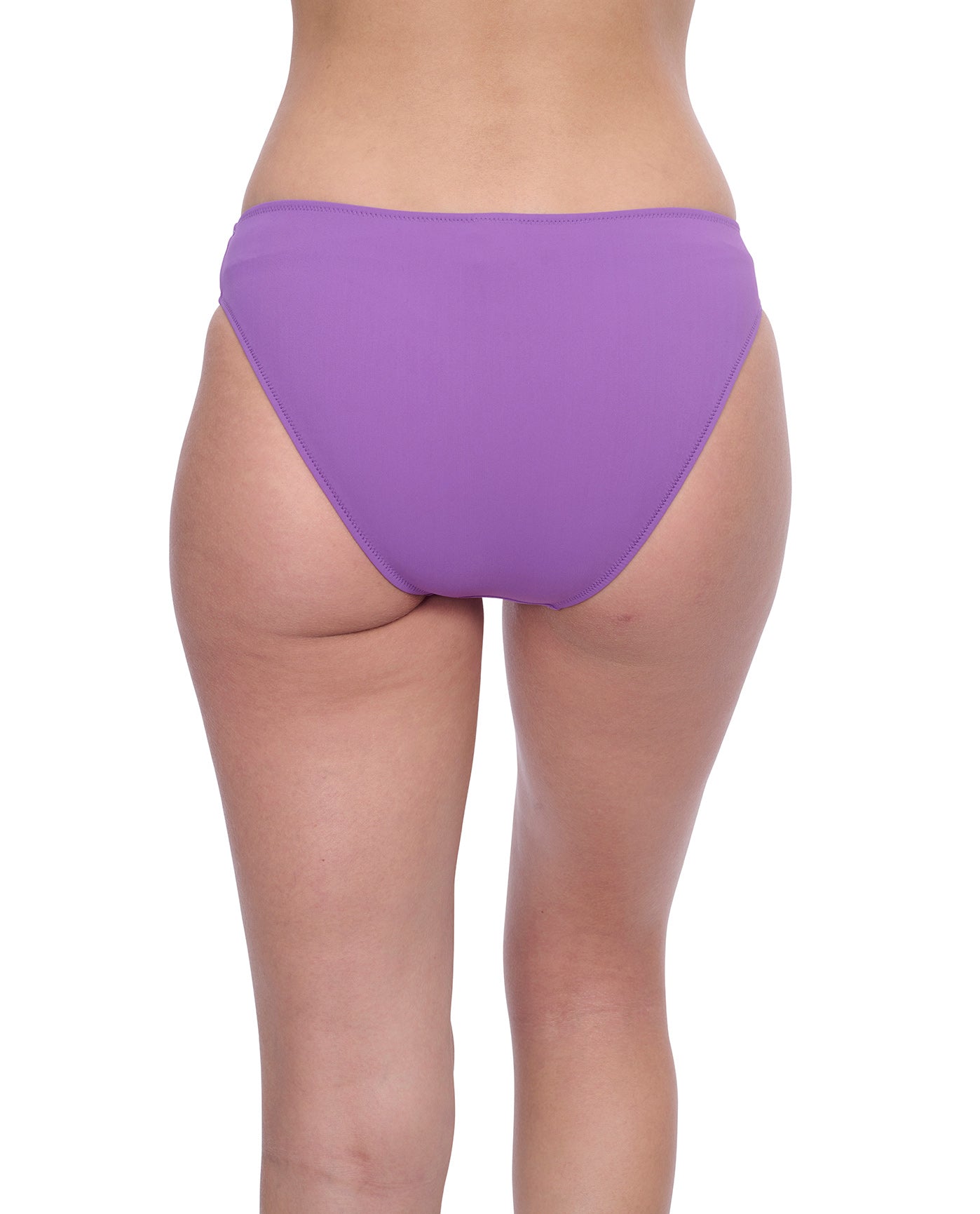 Back View of Profile By Gottex Exclusive Hipster Bikini Bottom | PROFILE WARM PURPLE