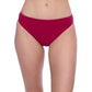 Front View of Profile By Gottex Exclusive Hipster Bikini Bottom | PROFILE RASPBERRY