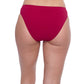 Back View of Profile By Gottex Exclusive Hipster Bikini Bottom | PROFILE RASPBERRY