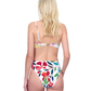 Back View Of Gottex Garden Dream C Cup Molded Bikini Bra | Gottex Garden Dream Off White Multi