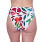 Back View Of Gottex Garden Dream High Waist Swim Bottom | Gottex Garden Dream Off White Multi