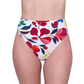 Front View Of Gottex Garden Dream High Waist Swim Bottom | Gottex Garden Dream Off White Multi