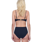 Back View Of Gottex Montecarlo Bralette Bikini Swim Top | Gottex Montecarlo Black