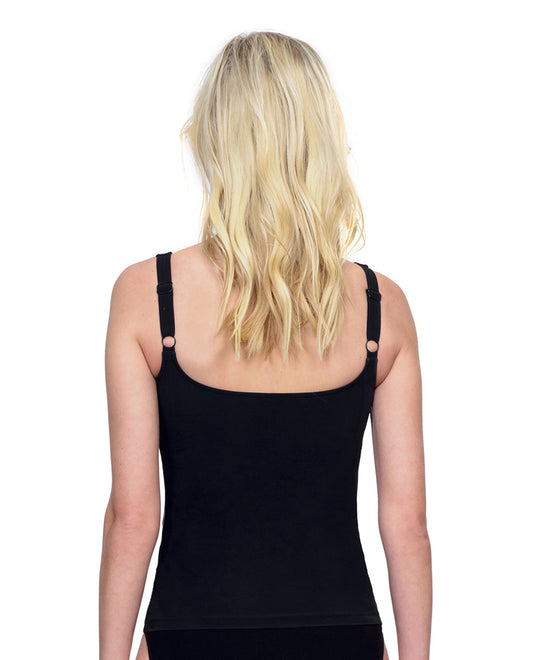 Back View Of Gottex Nature'S Beauty Round Neck Tankini Top | GOTTEX NATURE'S BEAUTY