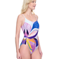 Side View Of Gottex Paradiso Lingerie Strap One Piece Swimsuit | Gottex Paradiso Multi