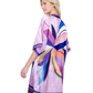 Back View Of Gottex Paradiso Robe with Flutter Sleeves and Tie | Gottex Paradiso Multi