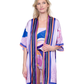 Front View Of Gottex Paradiso Robe with Flutter Sleeves and Tie | Gottex Paradiso Multi