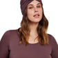 Front View Of Gottex Modest Knotted Hair Covering | GOTTEX MODEST BROWN