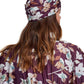 Back View Of Gottex Modest Knotted Hair Covering | GOTTEX MODEST AMORE MAUVE