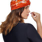 Back View Of Gottex Modest Knotted Hair Covering | GOTTEX MODEST AMORE SPICE