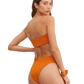 Back View Of Au Naturel Endless Summer Emma Bandeau Swim Top | Au Naturel Clay-Spice